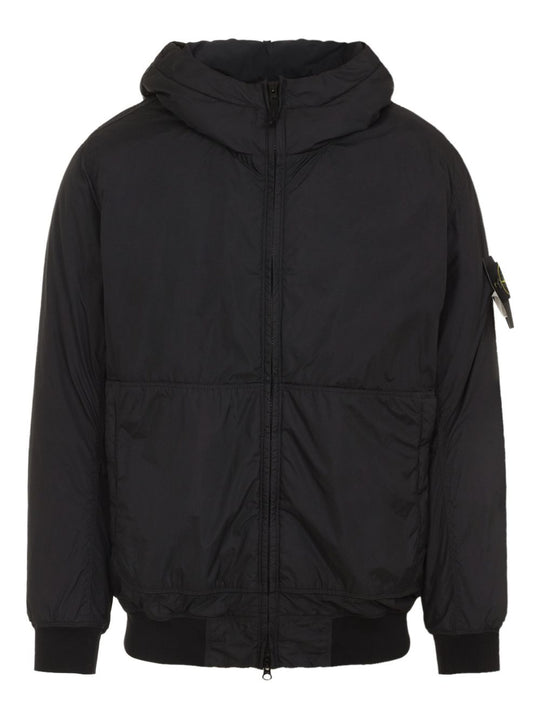 Hooded Blouson Jacket