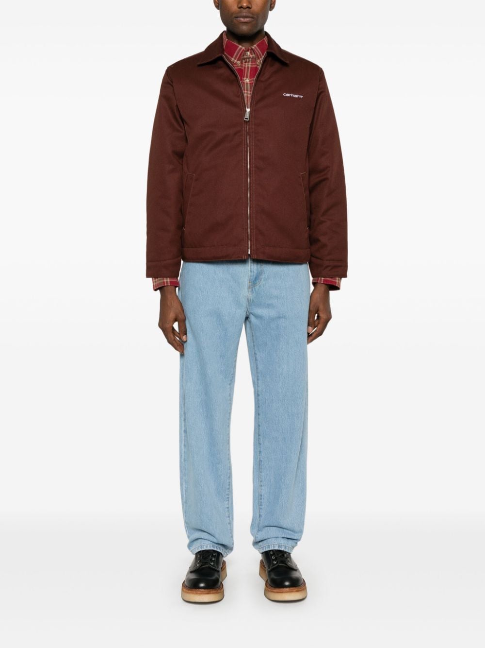 Carhartt Wip Main Jeans - Blue and green | 8d552af409f7efd222b6f5f805c0a36677bec0fb