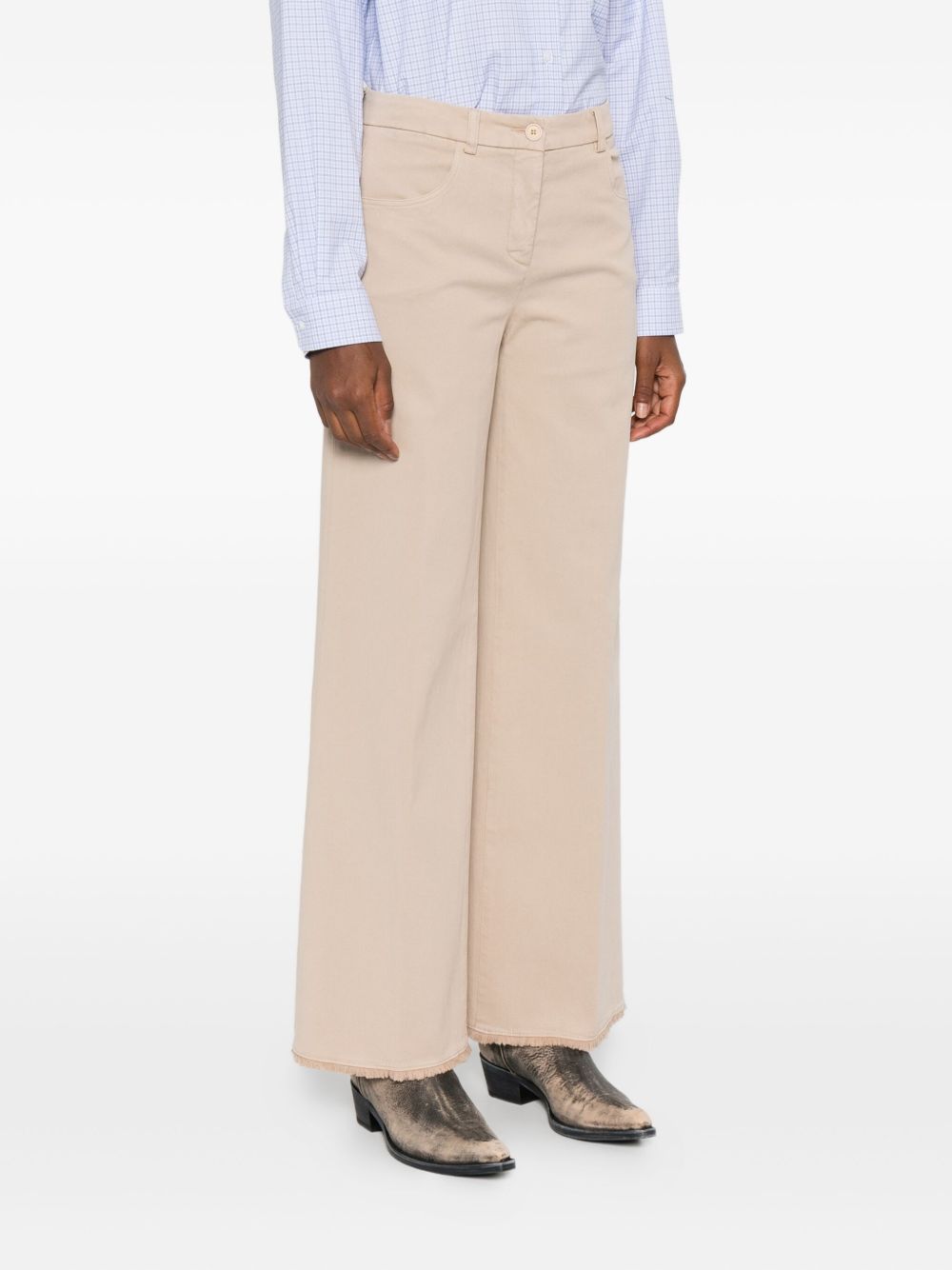 Via Masini 80 Trousers - Light and natural | 72add6cf8ffccb2b2e8860cceb7bcb6084527526