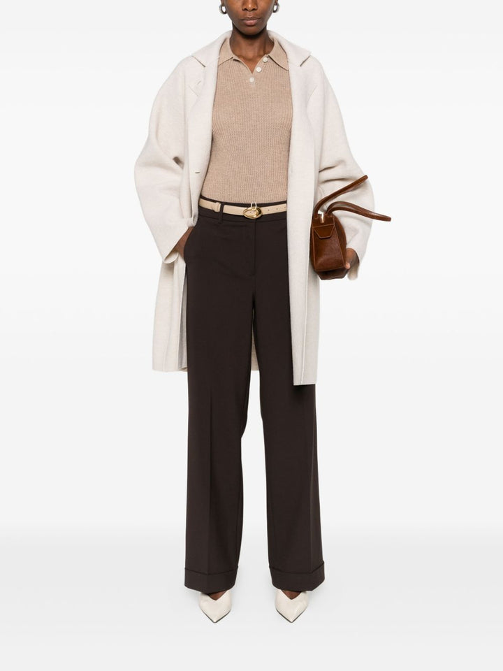 Harris Wharf London Coats - Light and natural | fffe4e826054009148abf2023d40af94470b394f