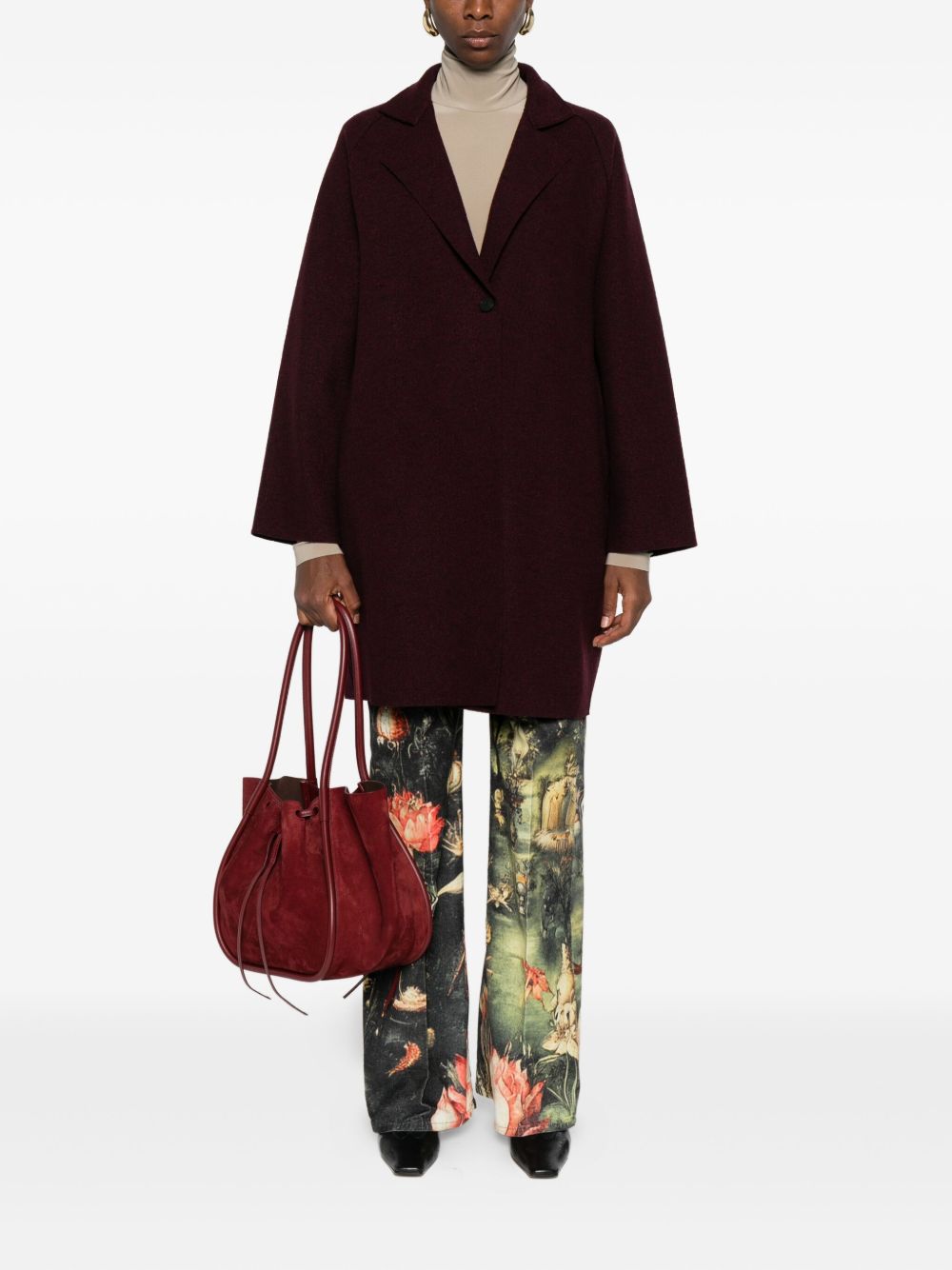 Harris Wharf London Coats - Marrone | d2f4dd7de30c0a6963020b31a3a248566a919f83