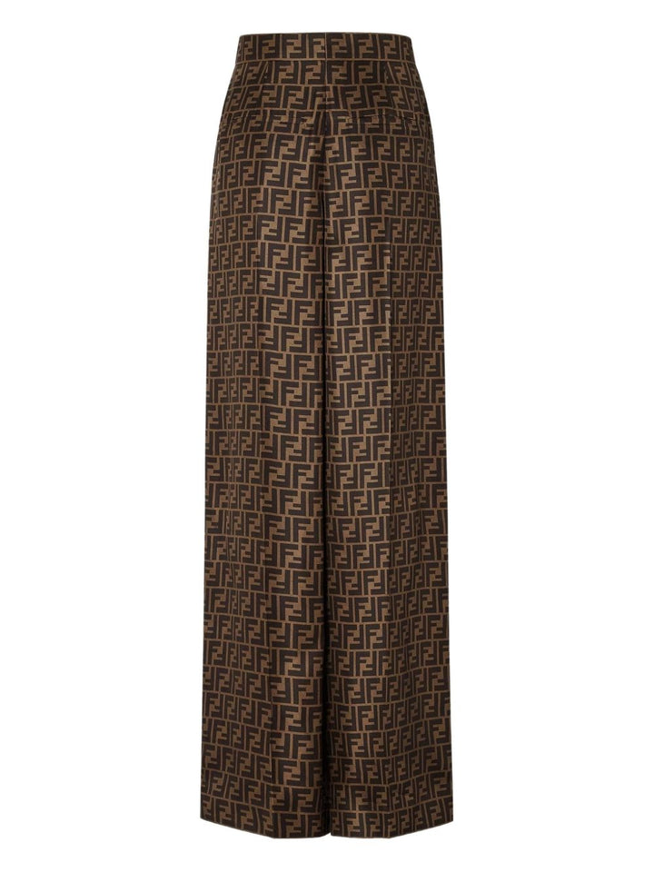 Fendi Trousers - Marrone | d9a79df95eb966f3b3b2c1ef59b4d59474b23a6c