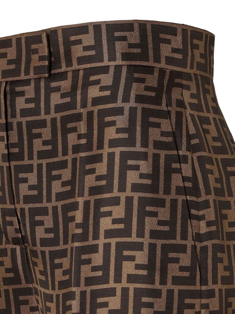 Fendi Trousers - Marrone | 1dadcf90eb09cf6e5297e88e5af75d3fd6e140d1