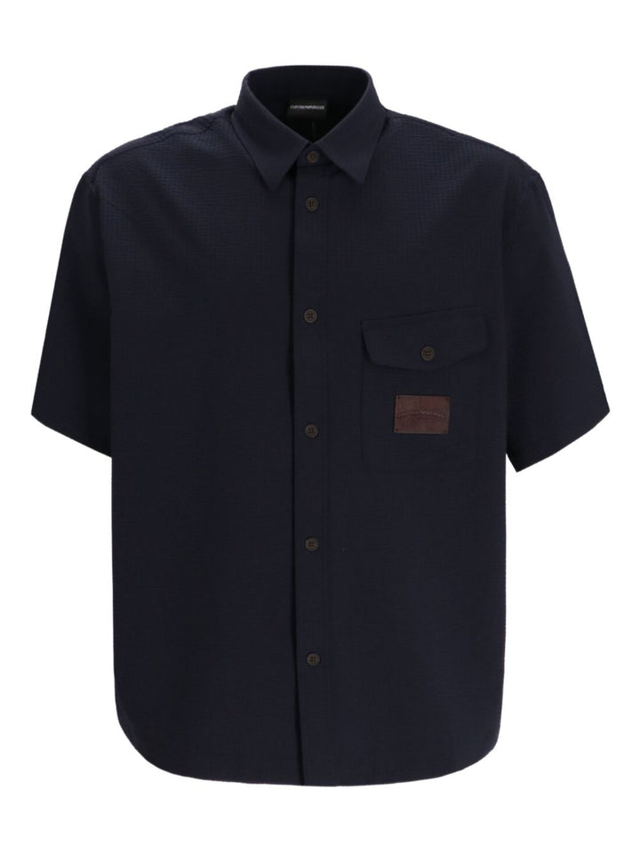 Emporio Armani Shirts - Blue and green | c0eb605d8ed5ffdd086b1f1c429c520094202c29