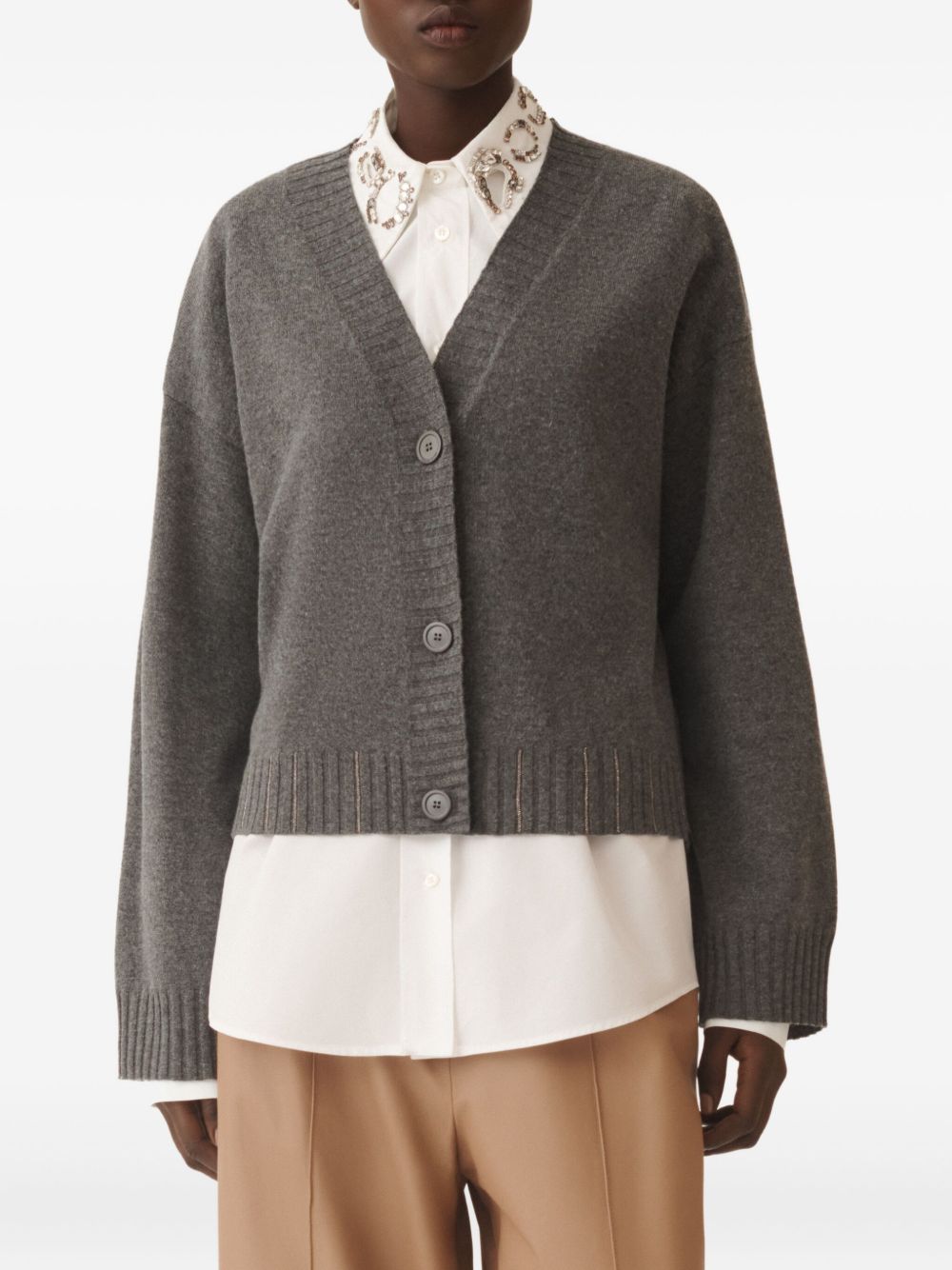 Fabiana Filippi Sweaters - Blacks and greys | 8edacc64085312d1823f191899d8319950ad697c