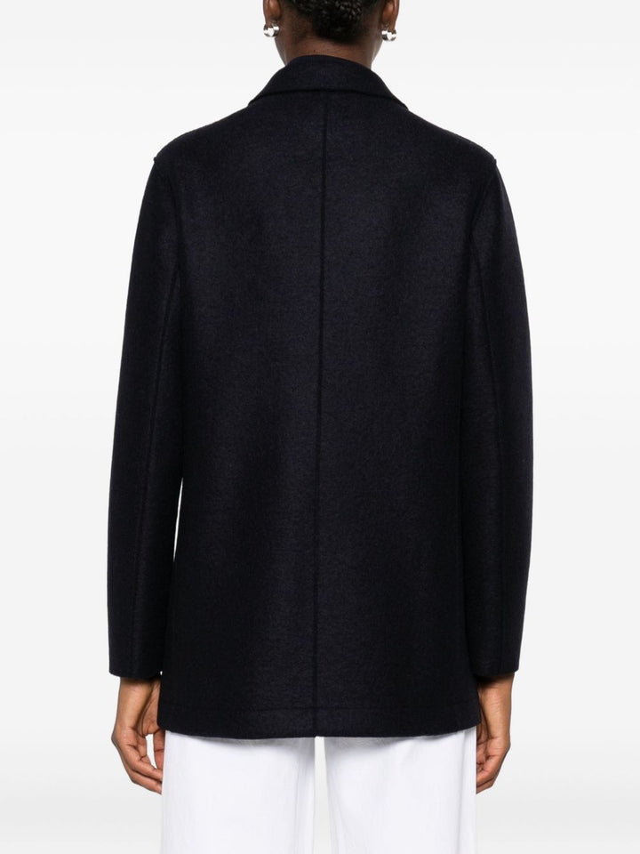 Harris Wharf London Coats - Blue and green | caf91b719a03668fca204f815eb9d53a0f296dfc