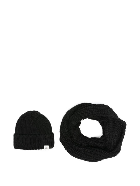 Wool Beanie And Scarf Set