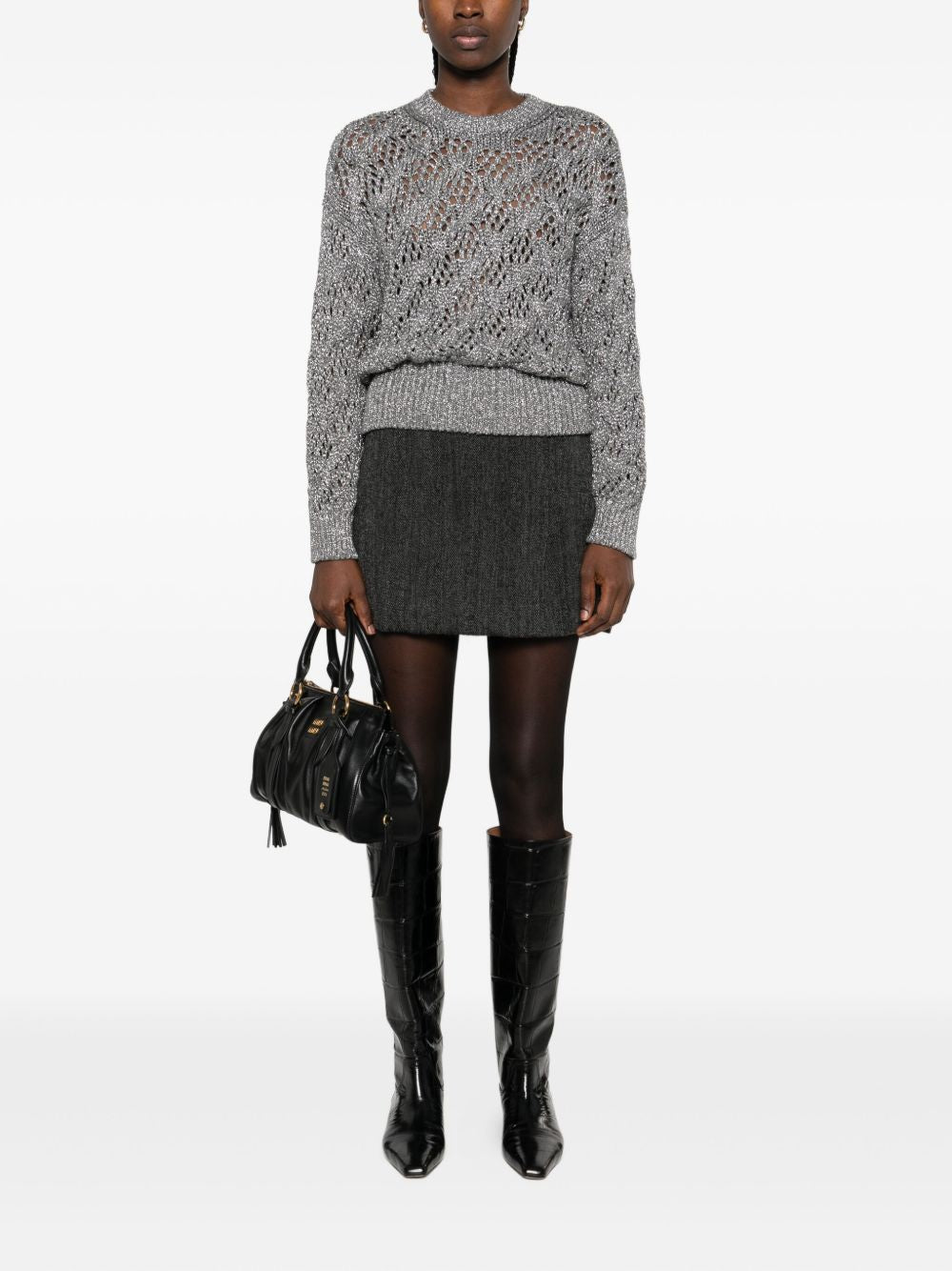 Max Mara Sweaters - Blacks and greys | 173f35073934cef93542be8806391b969d3cbb0a