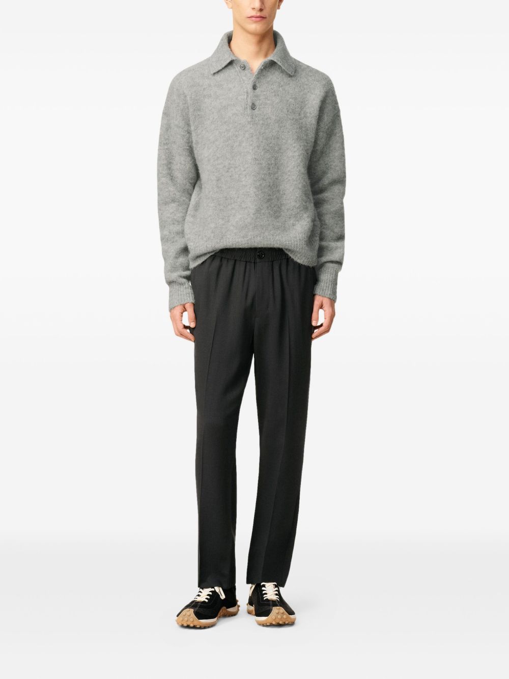 Ami Paris Trousers - Blacks and greys | b8b4005e301eff604fc64674c4332afce430e3e2