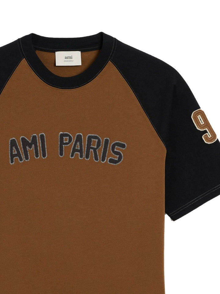 Ami Paris T-shirts and Polos - Marrone | 4c2d66e81b2a445df53b4a9919deab475d85a50c