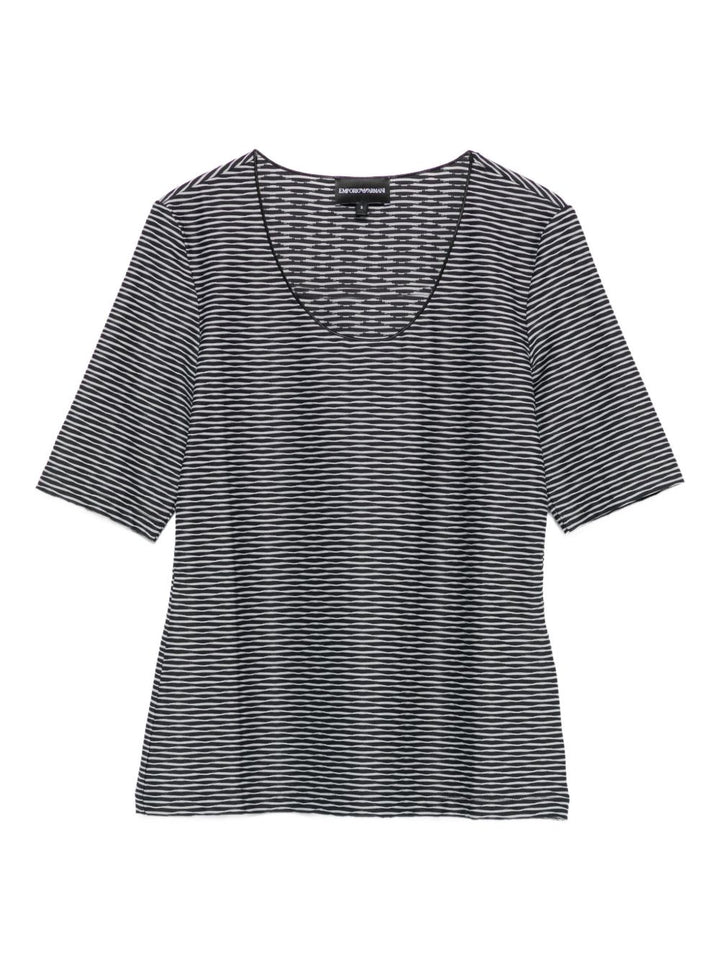 Emporio Armani Top - Blacks and greys | e79c3739f300329ab335a767245a8899cbf29d9c