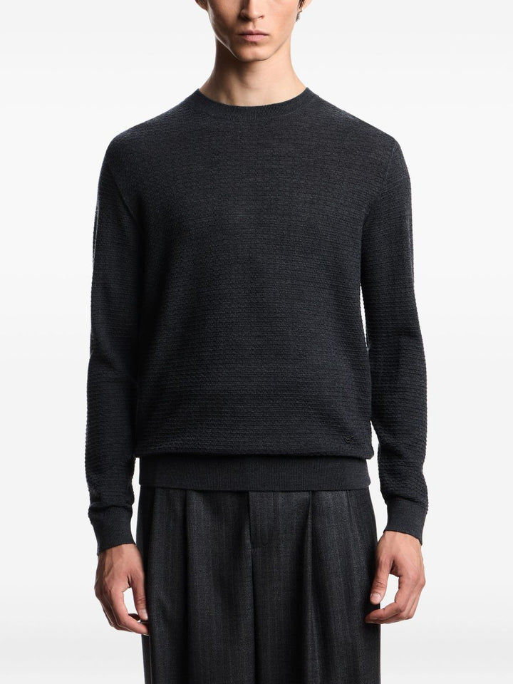 Emporio Armani Sweaters - Blacks and greys | 4490d7e71913e69d743a2925867bc8c109556397