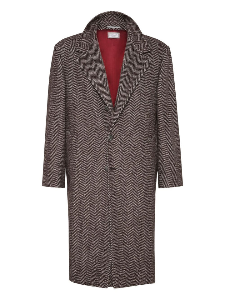 Brunello Cucinelli Coats - Marrone | dac45bd750bdd13bd788ce4fbba04a0bbe77663b