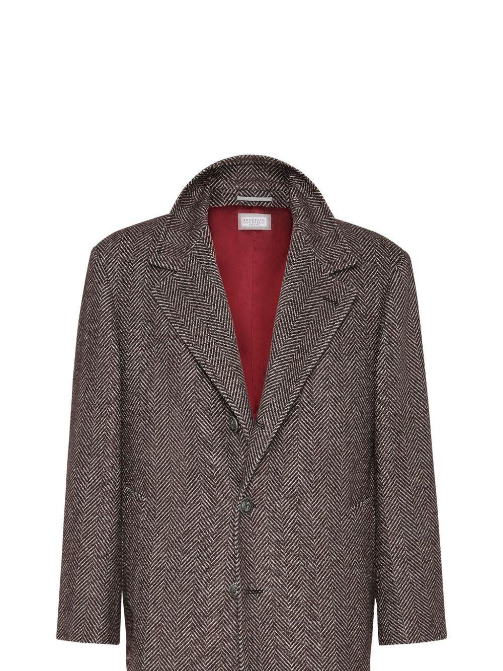 Brunello Cucinelli Coats - Marrone | 1bb80038526cc6f0bf17b4848e5366322623801c