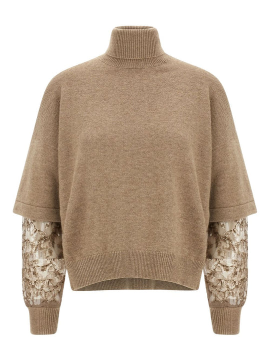 Cashmere Turtle-Neck Jumper