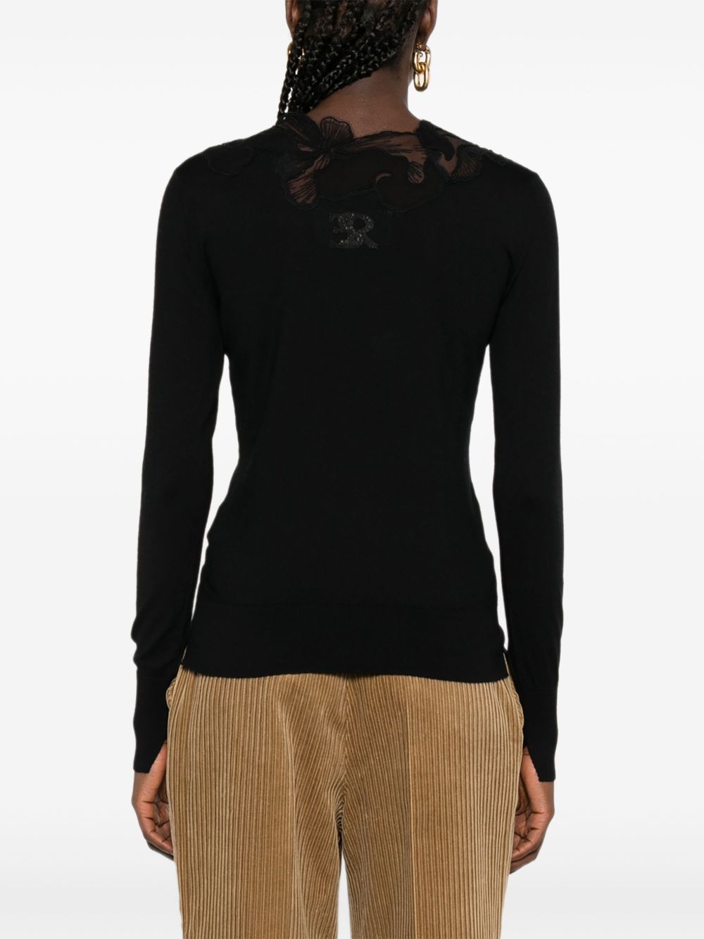 Ermanno Scervino Sweaters - Blacks and greys | 84f58f3da9f0477295283c30744f3bd5a6f1f1d6