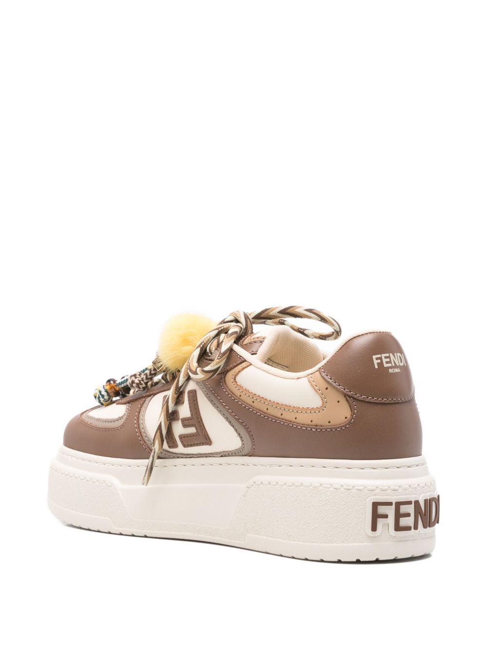 Fendi Sneakers - Marrone | b882a0711426f0434c78650e4f55e0855f9d042e