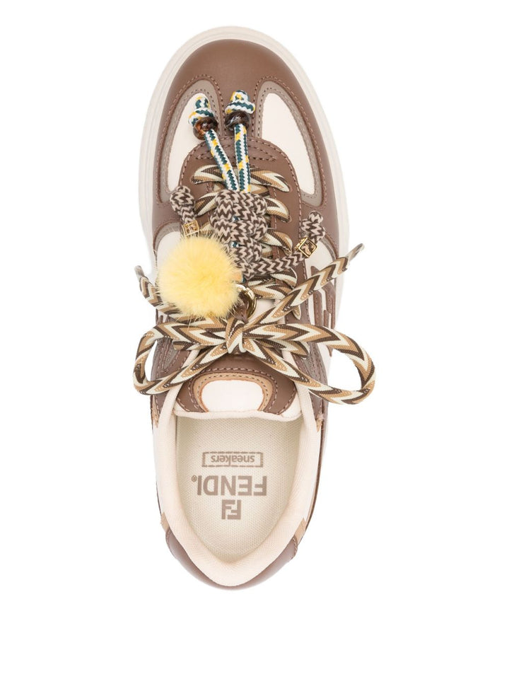 Fendi Sneakers - Marrone | 7995272eef07b83709575699af0c63678144612f