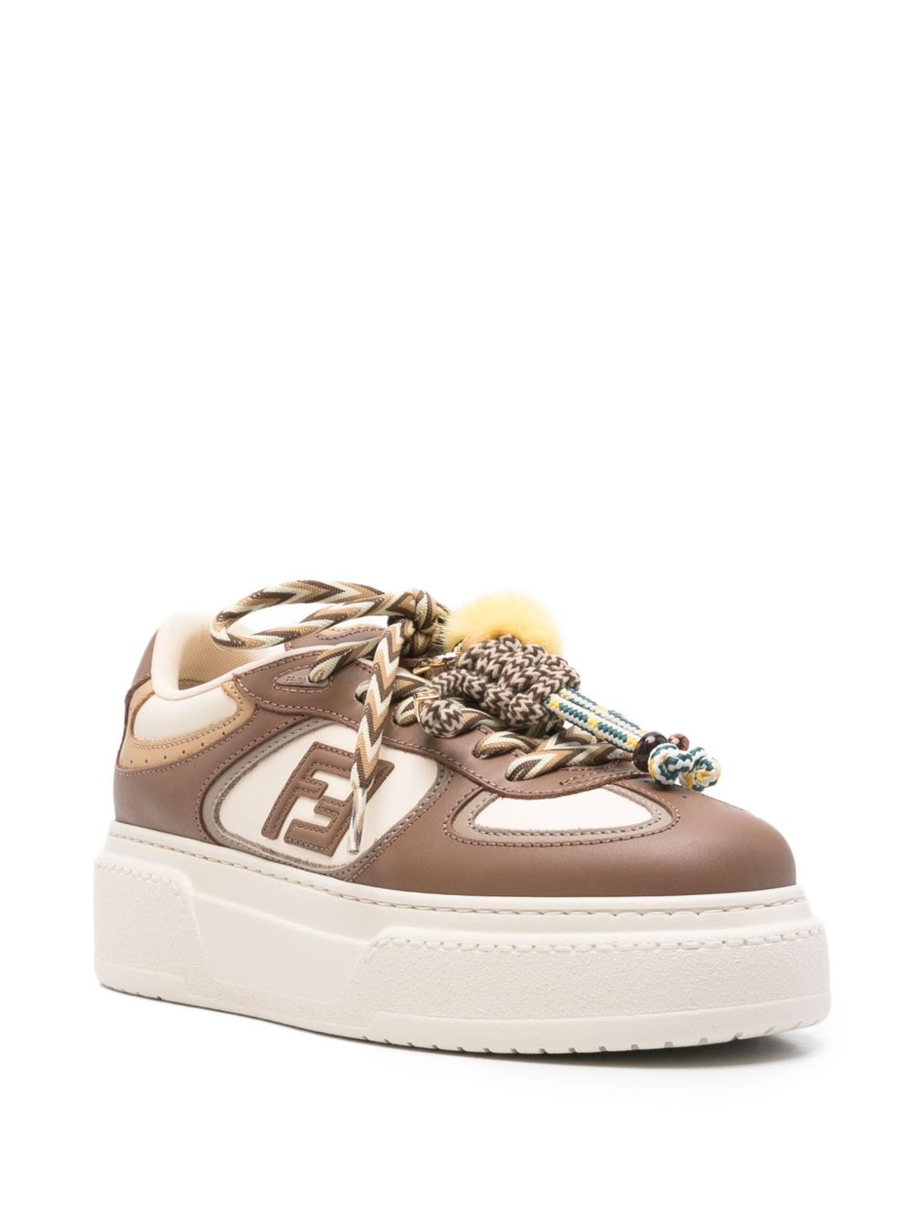 Fendi Sneakers - Marrone | bdab2d7e59b22da9838a5b0ffa93ed57d5b502e3