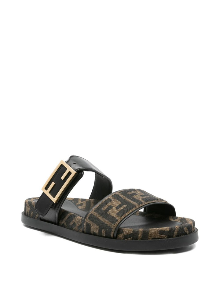 Fendi Sandals - Blacks and greys | ca2f915e36a9fb4e53c2e3e0f5c59825a360de38