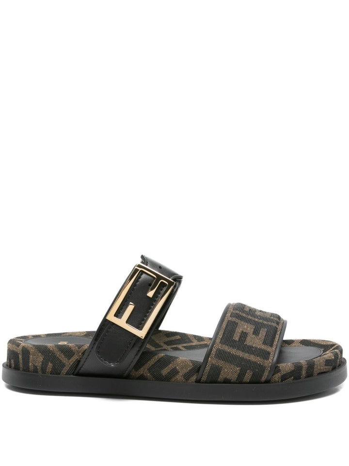 Fendi Sandals - Blacks and greys | 7db93cc7f9984220fc3675b56b4284374e8e5427