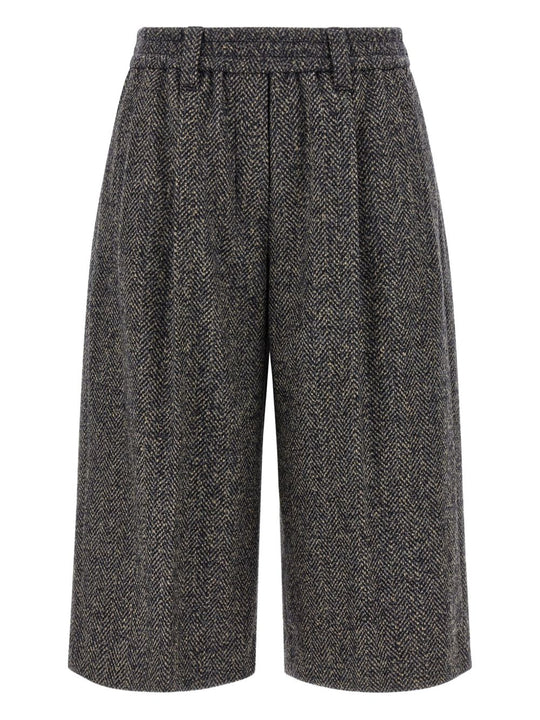 Wool Bermuda Shorts