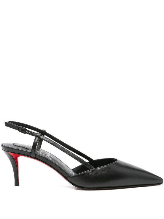 Miss Z Leather Slingback Pumps