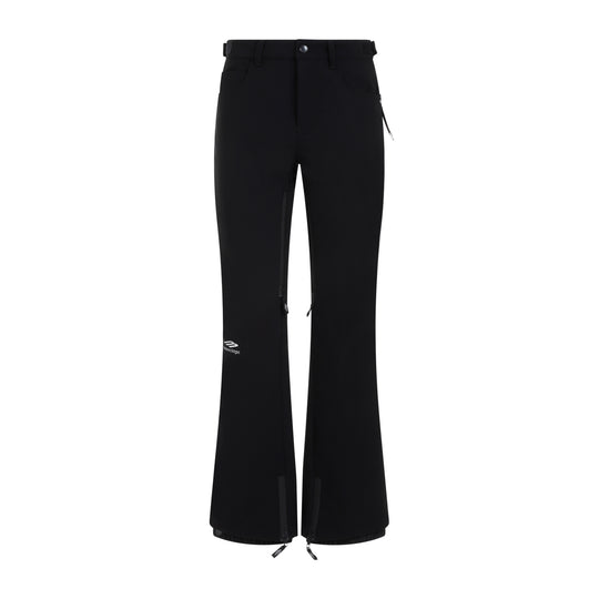 Black Ski Polyamide Pants