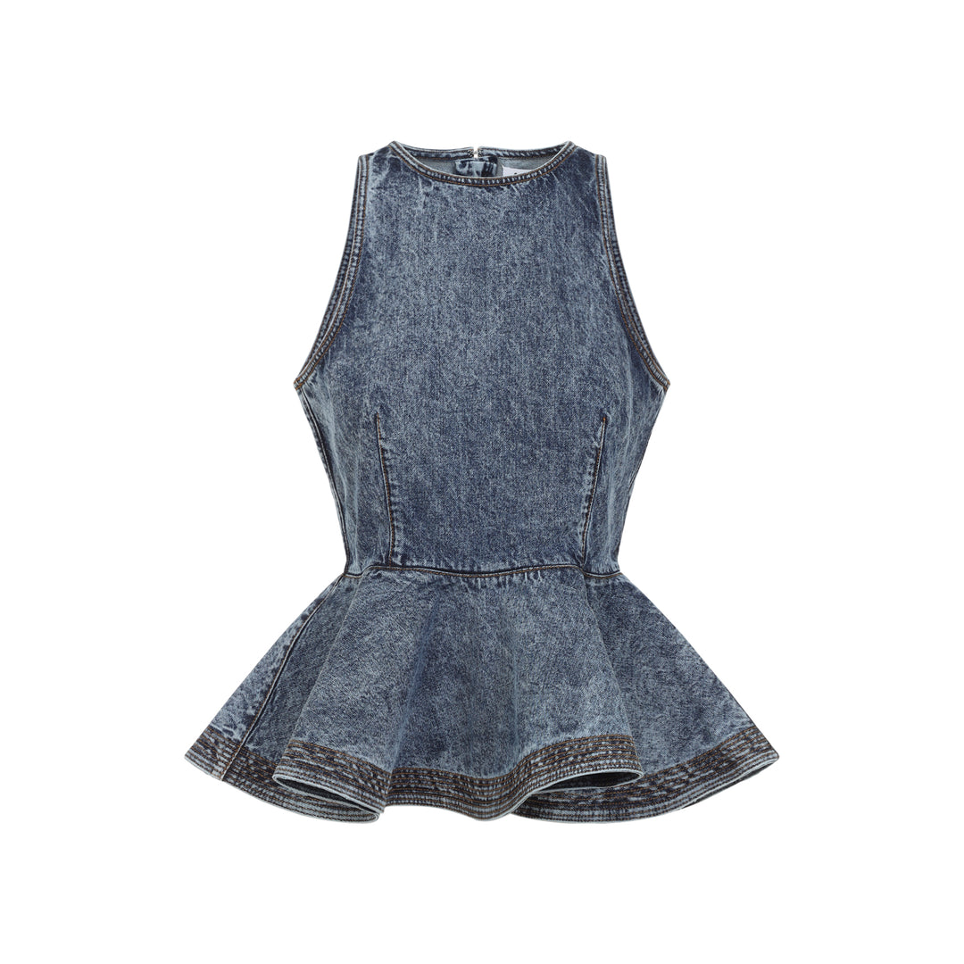 AlaÏA Top - Blu | 2446ddc2392ee6c890500da69b29fcb29c01dc60