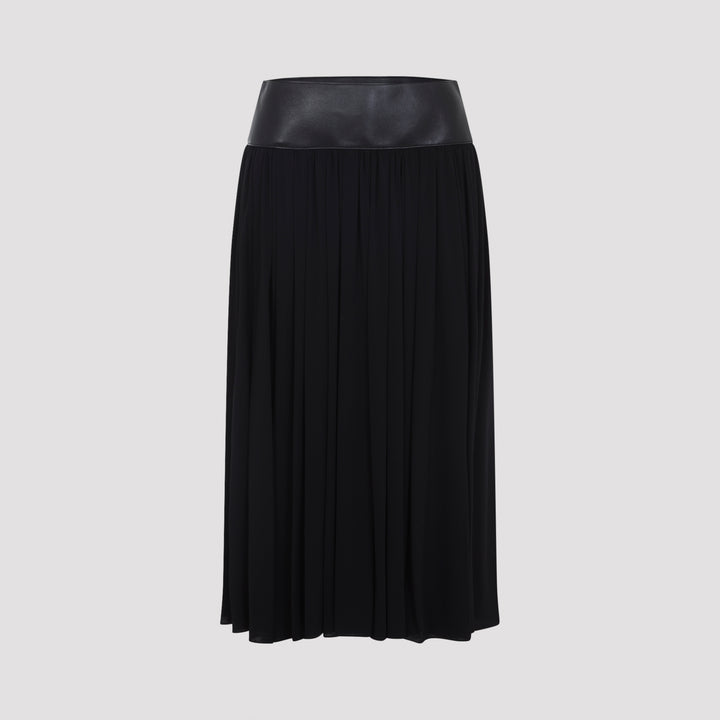 AlaÏA Midi skirts - Nero | 0743a54f6226935f0879101b60dc5caf4a4052a5