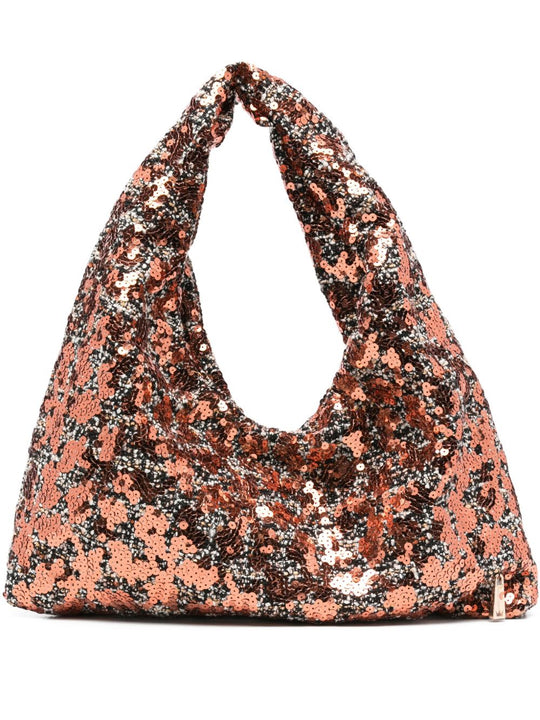 Rita Sequined Medium Hobo Bag