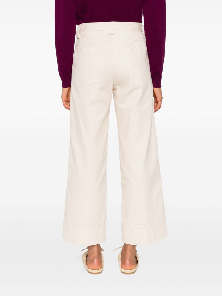 White Sand Trousers - Light and natural | 45498aa488f700de0539a54ef2e049f5a45950ce