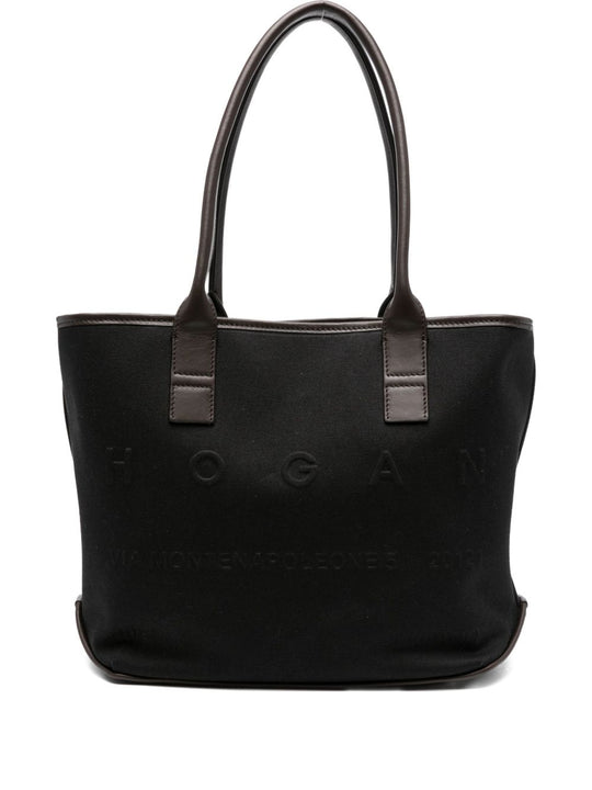 Hogan Script Small Tote Bag