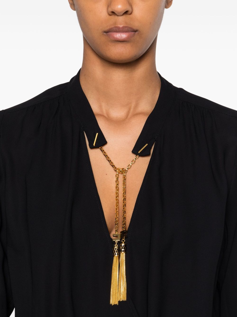 Elisabetta Franchi Top - Blacks and greys | e81470270bbdcbe21d600a38e7b1907bf6a289c7