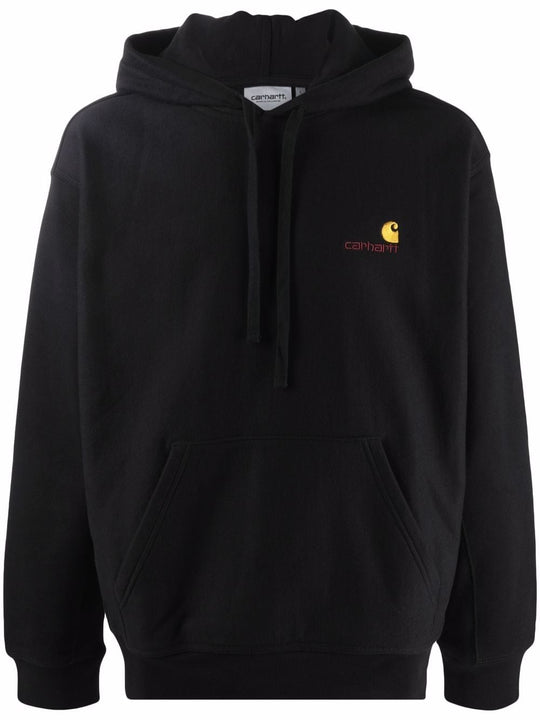 Logo Cotton Blend Hoodie