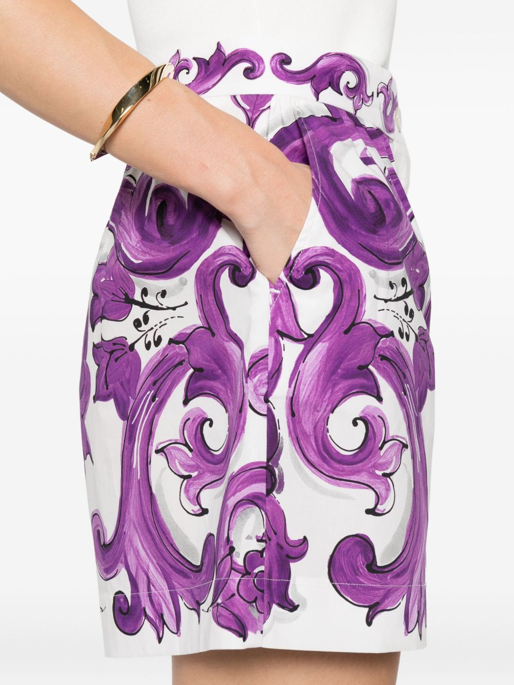 Dolce & Gabbana Shorts - Blue and green | f4d4cf07a33c23a2b890e45d5c4dabadb920718b