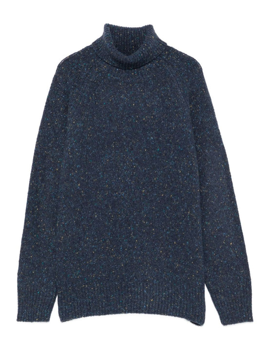 Wool Turtle-Neck Sweater
