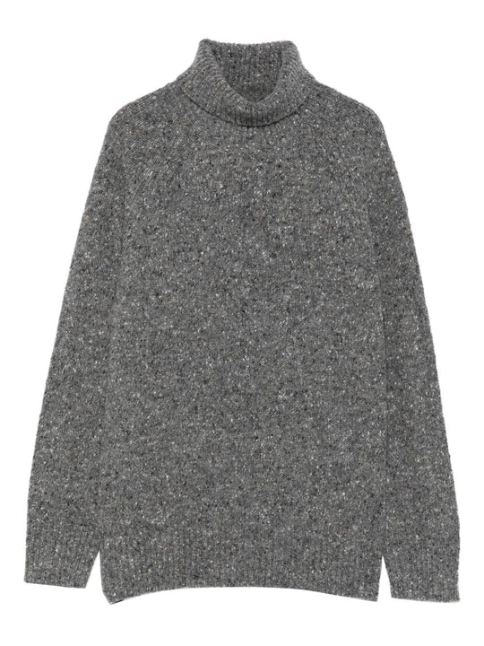 Wool Turtle-Neck Sweater