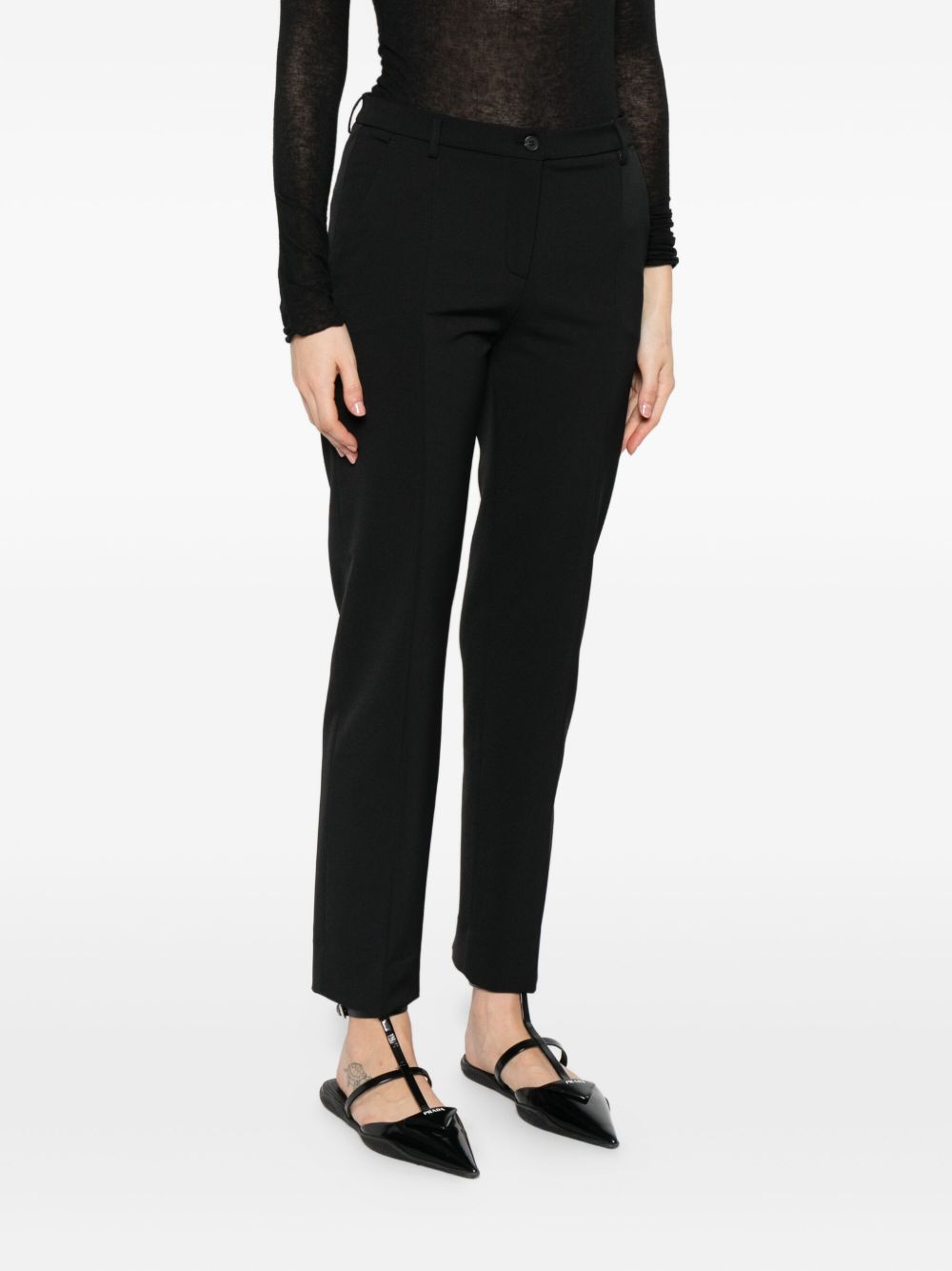 Via Masini 80 Trousers - Blacks and greys | 34b03ace26597809db034676a9012a90885b752e