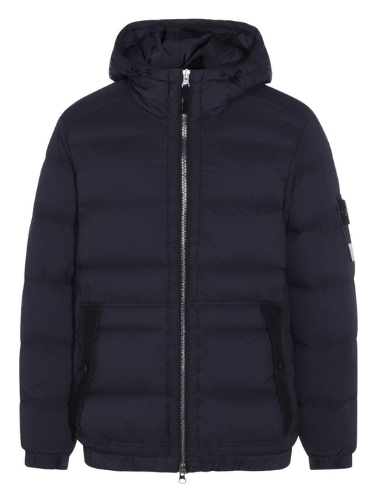 Short Hooded Down Jacket