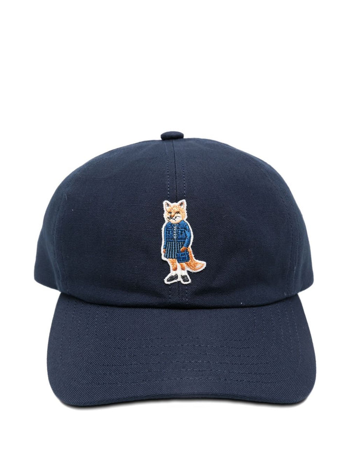 Maison Kitsune' Hats - Blue and green | 0e3d9e23b7d707169301351b71ef3803de8af886