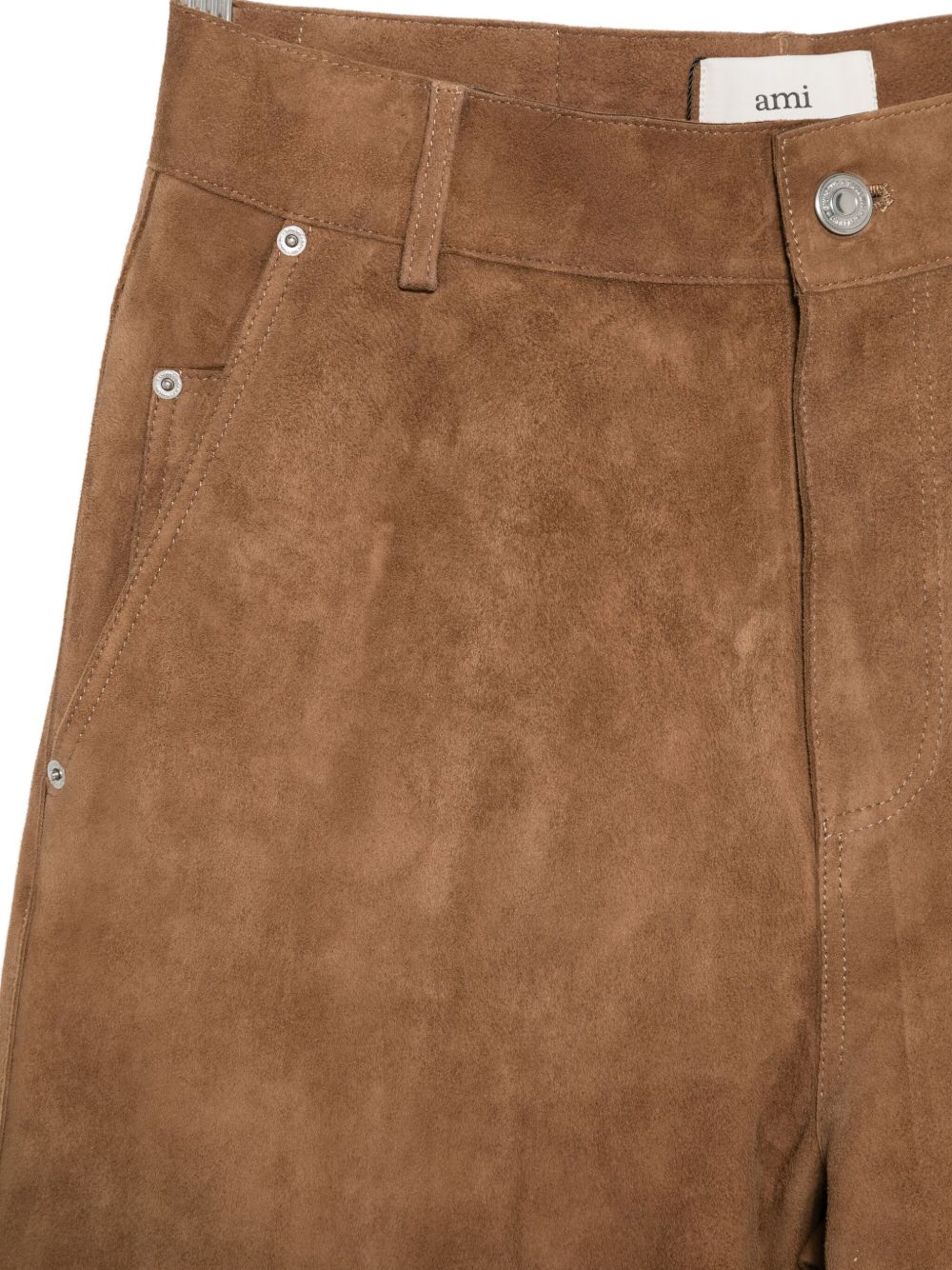 Ami Paris Trousers - Marrone | 27fe7a3f5a08e1cdc833018dadbf3aa667594324