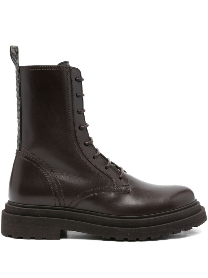 Brunello Cucinelli Boots - Marrone | e050b35dbe54b676e1ffedba80a34952a6882a92