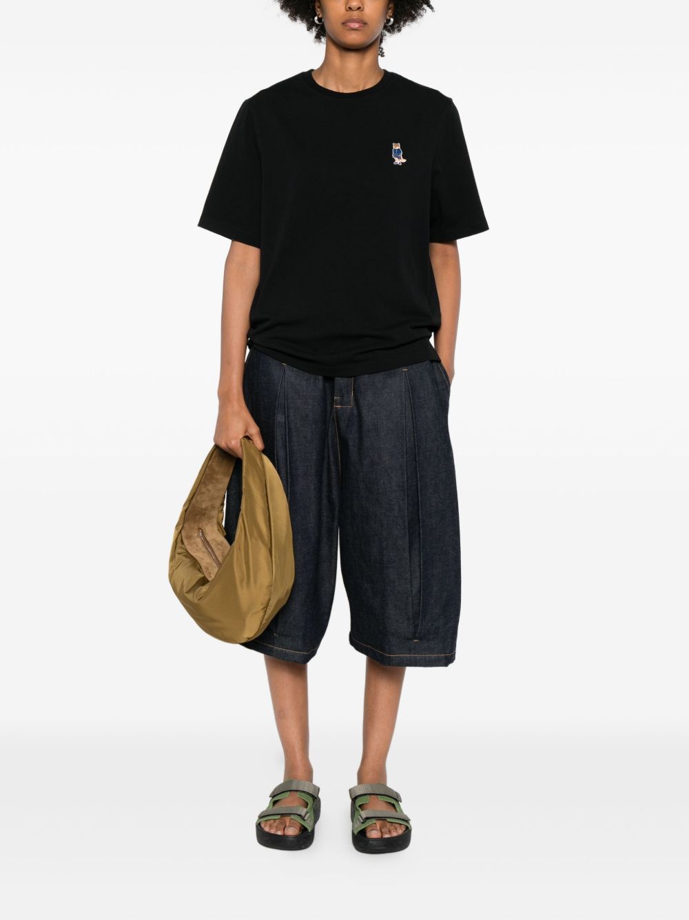 Maison Kitsune' T-shirts and Polos - Blacks and greys | 14df484a693e362e45680504c0721dfecbfe6f57