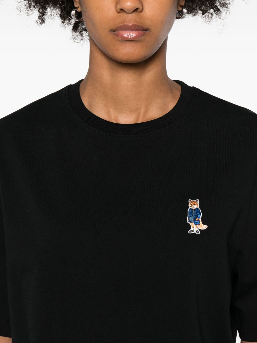 Maison Kitsune' T-shirts and Polos - Blacks and greys | 6a1b2ca73484c104e18d062511119c9847d1a16d