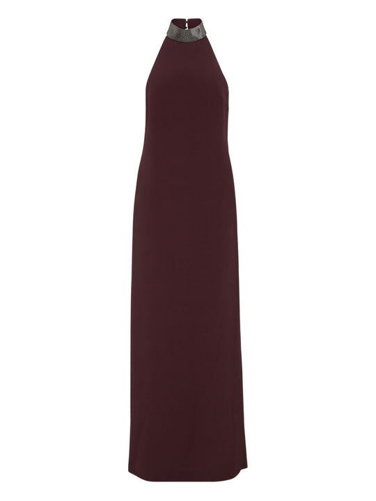 Silk Blend Maxi Dress