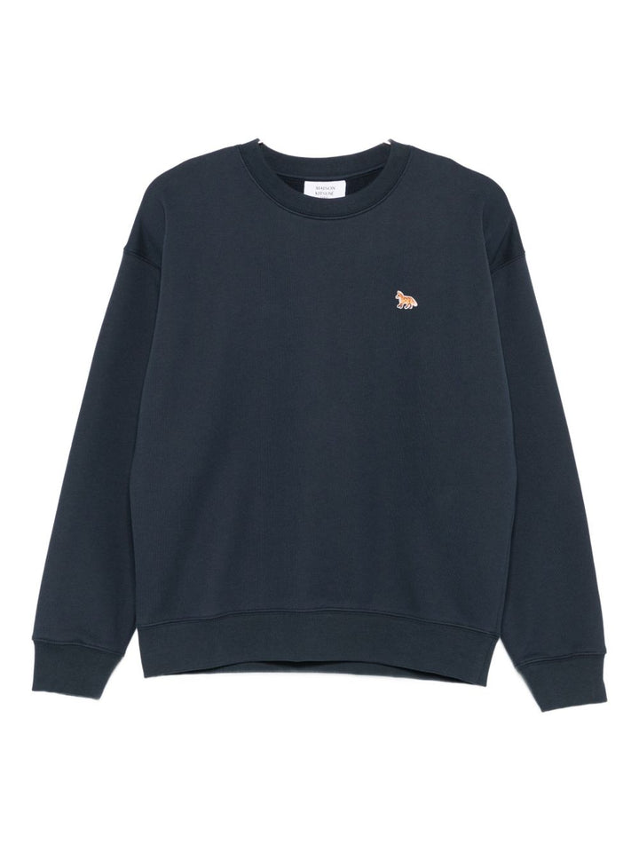 Maison Kitsune' Sweaters - Blue and green | e4b7369abe5bbe16c2e354aecf619b8de4cb34d5