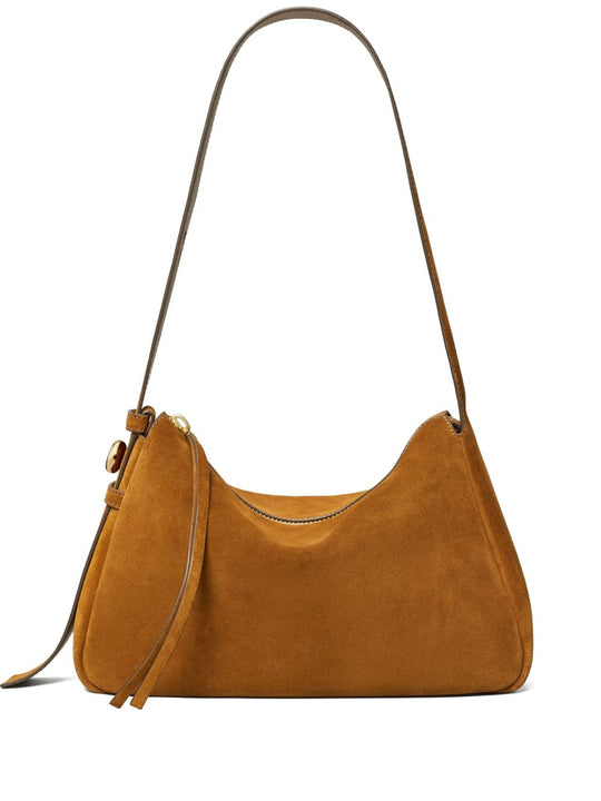 Romy Suede Leather Shoulder Bag