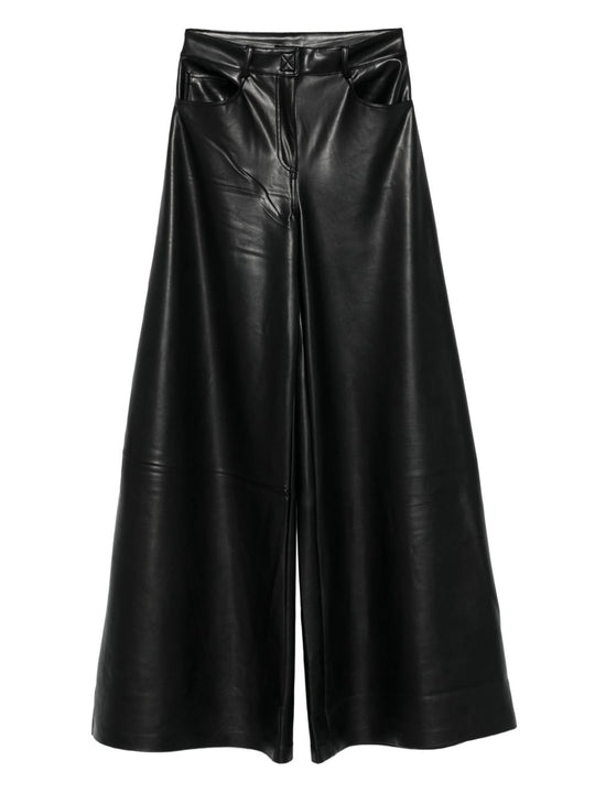 Faux Leather Trousers