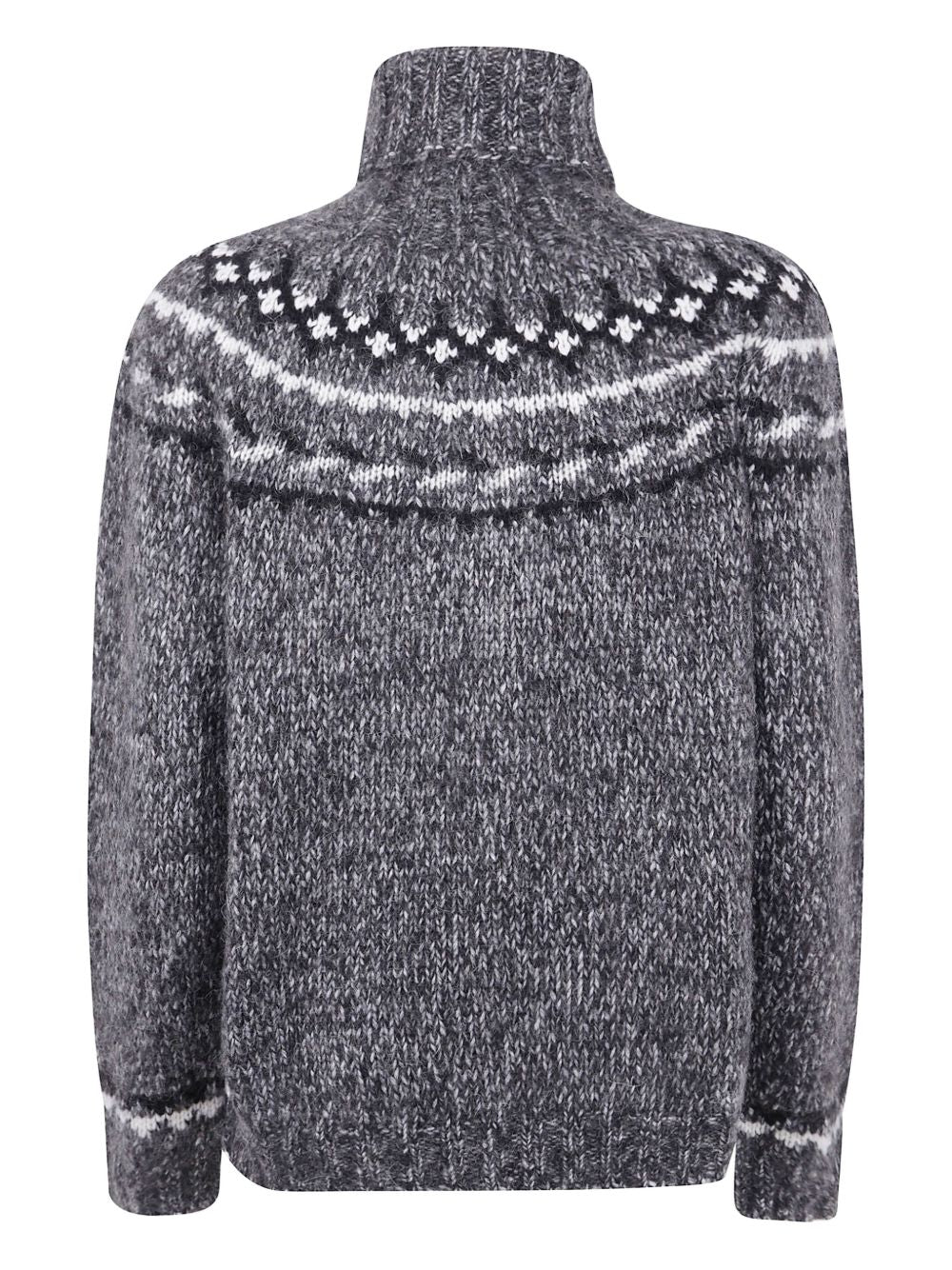 Parosh Sweaters - Blacks and greys | fc3d52e7cb88ced585ee551074cd87a9ae98f9c4